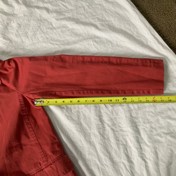 Trench Style Coat in Brick size 6 by Ann Taylor Loft - Picture 7 of 9